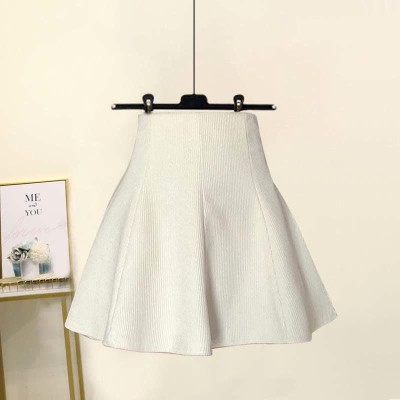 Bow Knot Print Colorblock Sweater Plaid Pleated Skirt Two Pieces Set