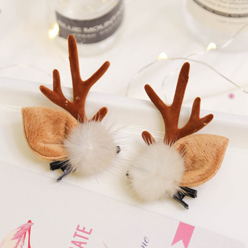 Antlers Decorative Hair Clip Barrettes Headband