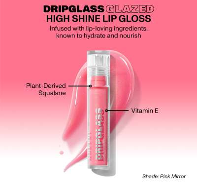 Dripglass Glazed High Shine Lip Gloss