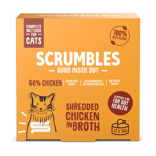Shredded Chicken In Broth Wet Cat Food