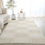 Plaid Simple Modern Style Faux Cashmere Home Rug