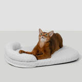 Ice Dot Cooling Breathable Pet Mat with Pillow for Cats and Dogs