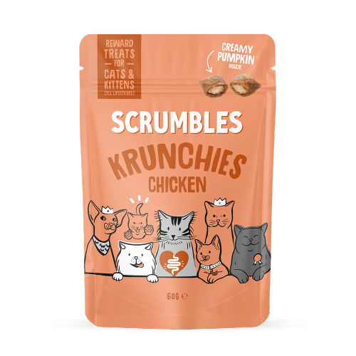Chicken Krunchies: Pillow Cat Treats