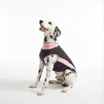 Cooling Ice Silk Striped Colored Breathable Dog Cooling Vest