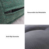 Rectangle Large Waterproof Washable Heavy-Duty Pillow Dog Bed