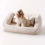 Comfort Orthopedic Support Dog Sofa Bed with Pillows