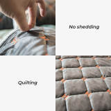 Luxury Quilted Velvet Non-Slip Couch Cover
