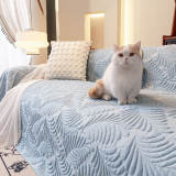 Cooling Breathable 3D Banana Leaf Throw Couch Cover