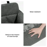 Travel Bolster Full Durable Washable Dog Car Back Seat Bed