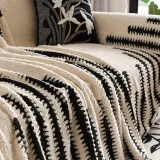 Homely Plush Sofa Cozy Anti-scratch Full Coverage Decoration Couch Cover