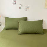 Premium Waffle Weave Breathable Cotton Bed Sheet Set