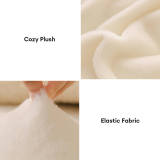 Ultra Soft Skin Friendly Plush Full Coverage Sofa Protector Couch Cover