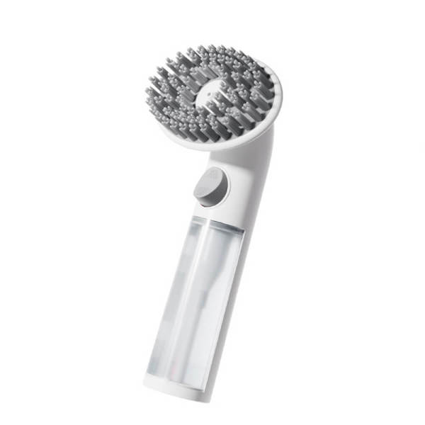 2 In 1 Shampoo Dispenser & Massage Frother Dog Bath Brush