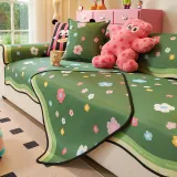 Ice Silk Anti-Scratch Dopamine Pattern Couch Cover