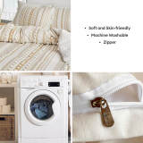 Chic Tassel and Pom-Pom Decorated Bed Sheet Set
