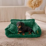 Large Washable Fluffy Orthopedic Soft Dog Pillow Dog Sofa Bed-Snoozy Dreams