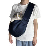 Mesh Breathable Lightweight Portable Crossbody Travel Cat & Dog Carrier Bag