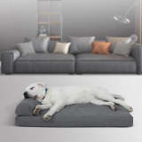 Thick Removable Orthopedic Waterproof Dog Bed