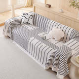 Geometric Pattern Multi-Color Sofa Cover - Modern Design for a Stylish Home