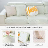 Cooling Ice Silk Stretch Full Wrap Sofa Protection Magic Couch Cover
