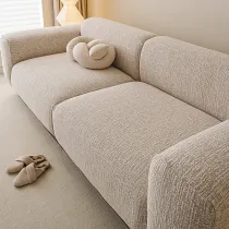 Elegant Chenille All-Seasons Anti-Scratch Sofa Full Wrap Stretch Couch Cover