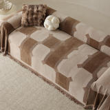 Chenille Wear-Resistant Sofa Protection Full Coverage Throw Couch Cover
