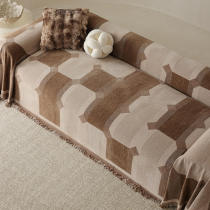 Chenille Wear-Resistant Sofa Protection Full Coverage Throw Couch Cover