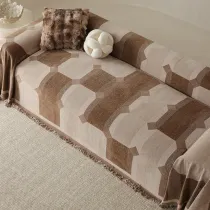 Chenille Wear-Resistant Sofa Protection Full Coverage Throw Couch Cover
