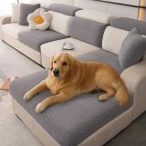 Modern Geometric Stretch Full-Wrap Magic Couch Cover