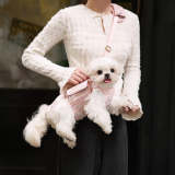 Multifunctional Carrier & Walk Vest Dog Harness Backpack for Small Dog