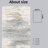 Simple Abstract Living Room Rug