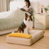 Colorblock Waterproof Removable Dog Bed Cover and Pillow Set - Everdream