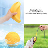 Durable EVA Floating Chew Ring Frisbee Dog Toy