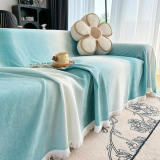 Gradient Chenille Water-resistant Anti-Stain Couch Cover