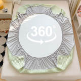Cooling Breathable Ice Dot Fitted Sheet Mattress Cover