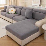 Modern Geometric Stretch Full-Wrap Magic Couch Cover