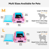 Classic Convertible Race Car Bolster Pet Bed - Fast＆Fur