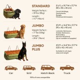 Urban Voyager Dog Car Booster Bed