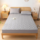 Woven Quilted Waterproof Antibacterial Quilted Sheet Mattress Cover