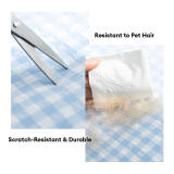 Checkerboard Breathable Scratch-resistant Spine Protection Dog Bed