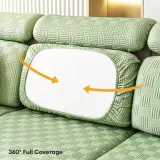 Modern Geometric Cooling Durable Stretch Magic Couch Cover
