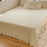 Puffy Comfort Thickened Faux Rabbit Fur Bed Sheet Set