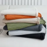 Diamond-Pattern Chenille Cat-Scratch Resistant All-Season Throw Couch Cover