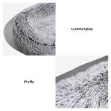 Luxury Super Large Human Dog Bed With Super Soft Pet Throw Blanket
