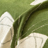 Elegant Reversible Chenille Patterned Throw Couch Cover