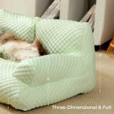 Ice Silk Cooling Pet Bed Breathable Washable Dog Sofa Bed