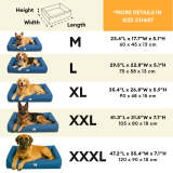 Fully Orthopedic Surround Support Waterproof Large Dog Bed