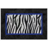 Animal Print Anti-Stain Non-Slip Front Door Mat for Muddy Dog Paws