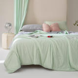 Macaron Dual-Color Cooling Ice Silk Blanket