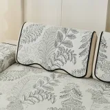 Emerald Wilderness Chenille Fabric Sofa Decoration Scratch-resistant Couch Cover